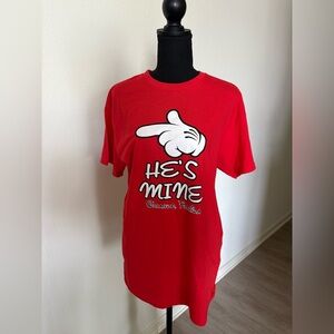 “He’s Mine” T-Shirt (“She’s Mine” not included)